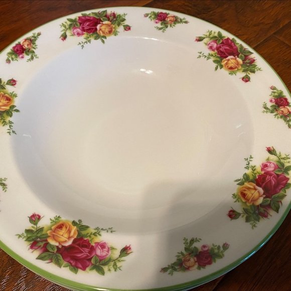 Royal Albert Dining Royal Albert Old Country Rose Green Trim Soup